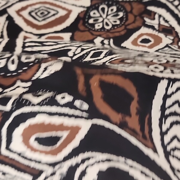 New Directions Abstract Sleeveless Top Women's Sz 8 51" L - Picture 6 of 9